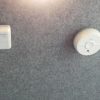 Smoke & CO detectors on ceiling