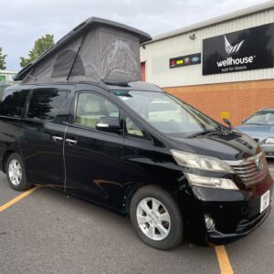 Toyota Vellfire/Alphard campervan 2.4 2WD Auto 2010 60,060 miles (New shape) in Black ULEZ/CLEAN AIR ZONE COMPLIANT Fully built & includes winter offer package (3513)