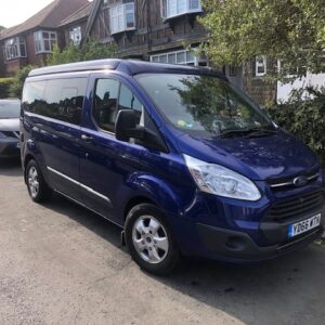 Ford Custom Misano 2 2.0 130ps Euro 6 69,000 miles 2016 ULEZ Compliant Deep Impact Blue Lots of extras (3585)