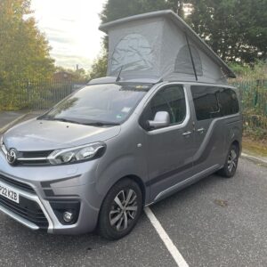 Toyota Proace Matino 2 180ps Auto 2022 Only 15,500 miles 4 berth in Metallic Grey with Leather & lots of extras 7 years Toyota Warranty left on it (3617)