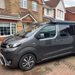 Toyota Proace Matino 2 180ps Auto 2022 Only 14,500 miles 4 berth in Metallic Grey with Leather & lots of extras 7 years Toyota Warranty left on it (3618)